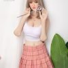Meng-160CM Beautiful Asian TPE Silicone Head Sex Doll