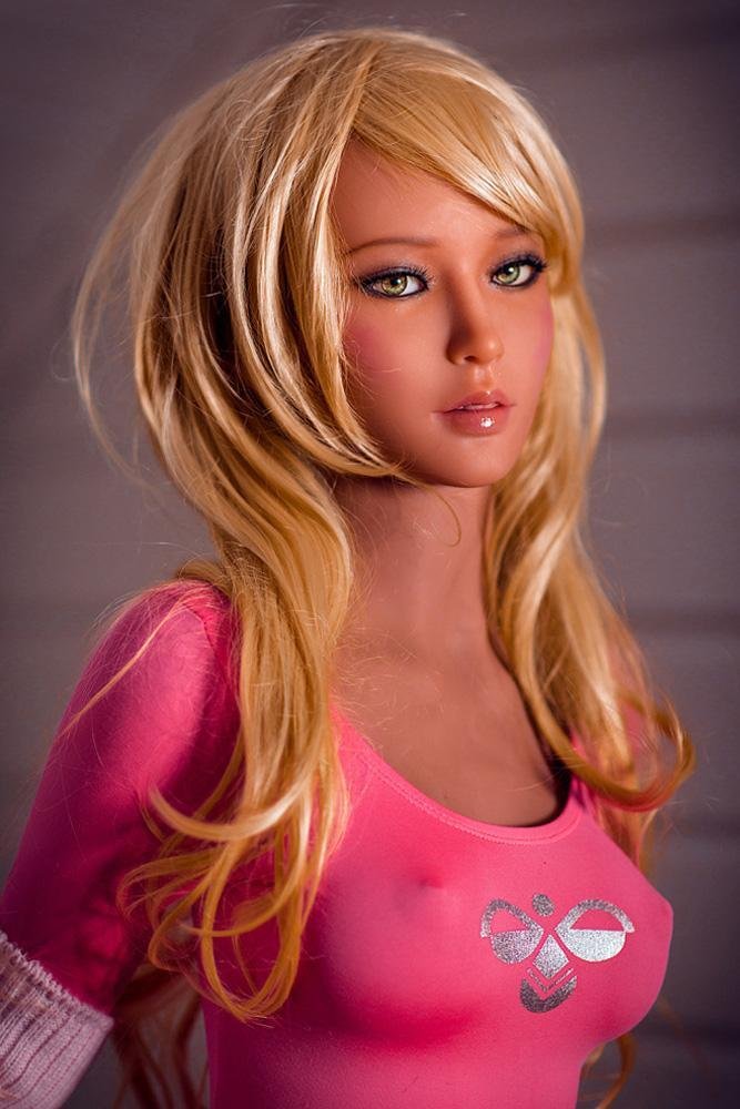 Lulu-157CM(5.1ft) Blond Hair Cool Gril TPE Doll In Stock EUROPE - Image 2