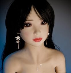 Jazmine-125cm Black Hair Petite Doll  Mini Sex Doll