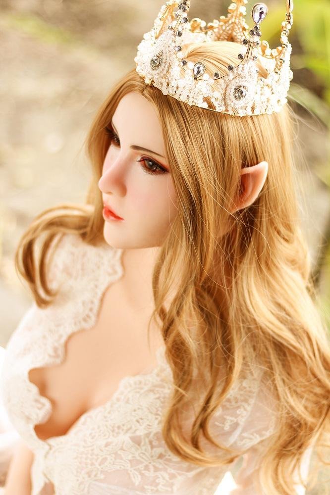 Lucie-168CM (5.5 feet)Blonde Elf Ear Sex Doll Realistic Sex Dolls - Image 2