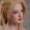Hina-160CM Blond hair  D-Cup TPE Silicone Head Sex Doll