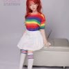 Poppy- Realistic Red hair TPE Silicone Head Sex Doll