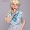 Alice- Realistic Asian TPE Silicone Head Sex Small Doll