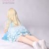 Alice- Realistic Asian TPE Silicone Head Sex Small Doll