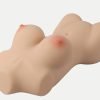 T4 45CM Natural Color Skin Ultra Realistic TPE Sex Torso - Vaginal And Anal Capabilities