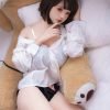 Jennings-148cm Cute Asian Short-Haired Ultra Realistic TPE Silicone Sex Doll