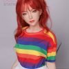 Poppy- Realistic Red hair TPE Silicone Head Sex Doll
