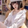 Jennings-148cm Cute Asian Short-Haired Ultra Realistic TPE Silicone Sex Doll