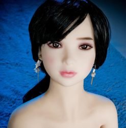 Jazmine-125cm Black Hair Petite Doll  Mini Sex Doll