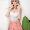 Meng-160CM Beautiful Asian TPE Silicone Head Sex Doll