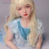 Alice- Realistic Asian TPE Silicone Head Sex Small Doll