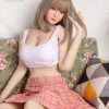 Meng-160CM Beautiful Asian TPE Silicone Head Sex Doll