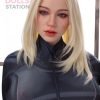 Lucey-163CM Silicone Head and TPE Body Fat BBW doll