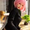 Fumiko-150CM Realistic Beautiful Asian Girl TPE Silicone Head Sex Doll In Stock USA