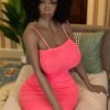 Sophia - 158CM (5.1ft) Gcup Black TPE Ebony Sex Doll