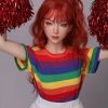 Poppy- Realistic Red hair TPE Silicone Head Sex Doll