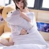 Jennings-148cm Cute Asian Short-Haired Ultra Realistic TPE Silicone Sex Doll
