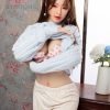 Emiko-160CM Beautiful Asian Girl TPE Silicone Head Sex Doll