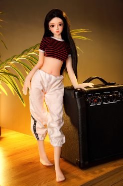 Romeo-Alluring Black-Haired Maid Cute and Charming Adult Anime Figurine