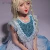 Alice- Realistic Asian TPE Silicone Head Sex Small Doll