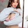 Emiko-160CM Beautiful Asian Girl TPE Silicone Head Sex Doll