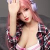Mumu-148cm Ultra Realistic  Pink Wig TPE silicone Sex Dolls
