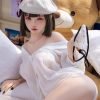 Jennings-148cm Cute Asian Short-Haired Ultra Realistic TPE Silicone Sex Doll