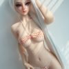 Mot-Alluring White-Haired Cute and Charming Full Silicone Anime Figurine