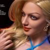 Leah - 160cm (5.2ft) Enchanting Blonde Blue-Eyed European Full Silicone Sex Doll