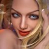 Leah - 160cm (5.2ft) Enchanting Blonde Blue-Eyed European Full Silicone Sex Doll