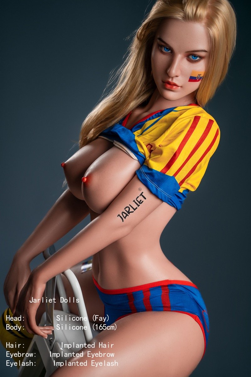 Fay-165cm (5.4ft) Blonde Blue-Eyed Full Silicone Western Love Doll