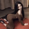Judith  -Alluring Full Silicone Anime Adult Black Hair Figurine
