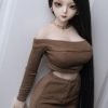 Judith  -Alluring Full Silicone Anime Adult Black Hair Figurine