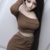 Judith  -Alluring Full Silicone Anime Adult Black Hair Figurine