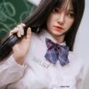 Lynn - 167cm (5.4ft) Sleek Asian Full Silicone Sex Doll with Jet-Black Hair