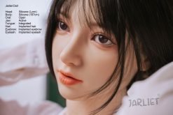 Lynn - 167cm (5.4ft) Sleek Asian Full Silicone Sex Doll with Jet-Black Hair