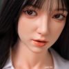 Lynn - 167cm (5.4ft) Sleek Asian Full Silicone Sex Doll with Jet-Black Hair