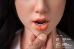 Lynn - 167cm (5.4ft) Sleek Asian Full Silicone Sex Doll with Jet-Black Hair