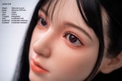 Lynn - 167cm (5.4ft) Sleek Asian Full Silicone Sex Doll with Jet-Black Hair