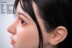 Lynn - 167cm (5.4ft) Sleek Asian Full Silicone Sex Doll with Jet-Black Hair