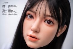 Lynn - 167cm (5.4ft) Sleek Asian Full Silicone Sex Doll with Jet-Black Hair