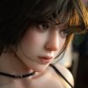 Yanny-160CM Authentic Western Brunette TPE Doll with Silicone Head