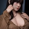 Boa-160CM Authentic Asian Beauty with Brunette Hair TPE Doll and Silicone Head