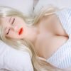 90CM Bond Hair Head Sex Doll Torso Real TPE Masturbator