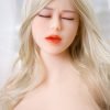 90CM Bond Hair Head Sex Doll Torso Real TPE Masturbator