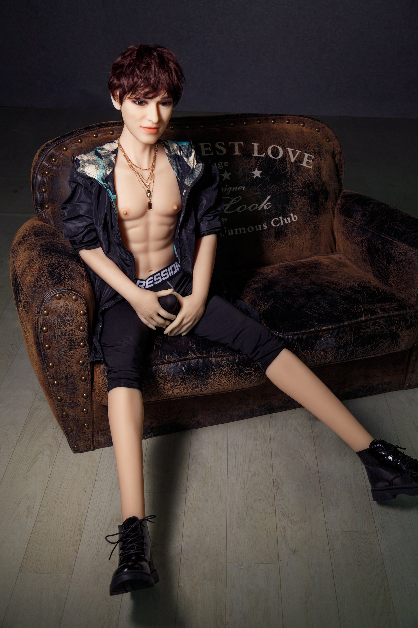 David-AiBei Doll 160CM Handsome and Strong Male Sex Doll