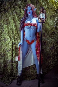 Crichton - 158cm Aibei Doll Ultra Realistic Blue Skin Elf Sex Doll