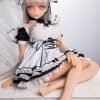 Lolita - 70cm Charming White-Haired Maid Outfit Adult Anime Figurine