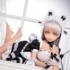 Lolita - 70cm Charming White-Haired Maid Outfit Adult Anime Figurine