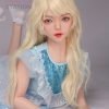 Alice- Realistic Asian TPE Silicone Head Sex Small Doll